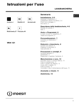 Indesit WIA 121 (EU) Owner's manual