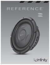 Infinity Reference 1200S Owner's manual