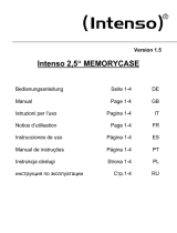 Intenso 2.5" Memory Case 1.75GB Operating instructions