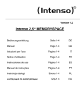 Intenso Intenso 2 5 inch MEMORYSPACE Owner's manual