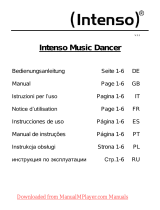 Intenso Music Dancer User manual