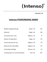 Intenso POWERBANK S6000 User manual