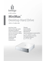 Iomega 33957 - MiniMax Desktop Hard Drive 1 TB External Quick start guide