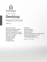 Iomega Prestige Desktop Hard Drive, 500GB Owner's manual