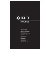 iON IPROFILE User manual