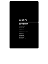 iON DUO DECK Owner's manual
