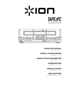iON TAPE 2 PC Owner's manual