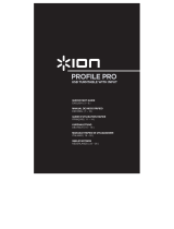 iON PROFILE PRO User manual
