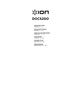 iON DOCS2GO Owner's manual