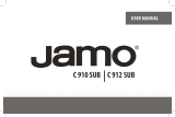 Jamo C 912 SUB User manual