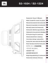 JBL S2-1024 Owner's manual