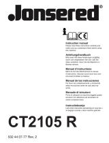 Jonsered CT2105 User manual