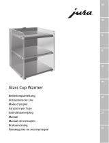 Jura Glass Cup Warmer Operating instructions
