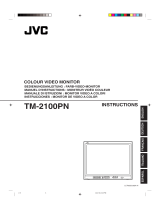 JVC TM-2100PN User manual