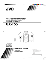 JVC UX-T55 User manual