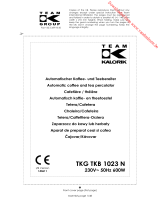 KALORIK TKG TKB 1023 N Owner's manual