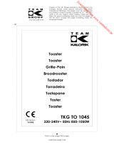 KALORIK TKG TO 1045 RWD Owner's manual