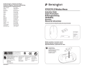 Kensington Ci75m Wireless Notebook User manual