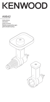 Kenwood AX642 Owner's manual