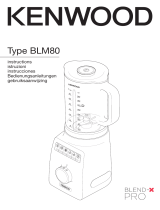 Kenwood BLM800 X Pro Blender Owner's manual