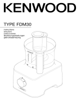 Kenwood FDM307 Multipro Compact Owner's manual