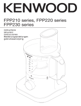 Kenwood FPP225 User manual