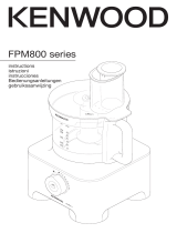 Kenwood FPM800 Owner's manual