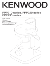 Kenwood FPP225 Owner's manual