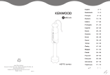 Kenwood Triblade HB710 series Owner's manual