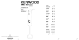 Kenwood HDX750 kMix Triblade Owner's manual