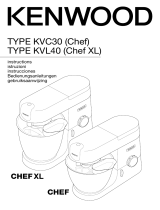 Kenwood CHEF XL KVL4220S Owner's manual