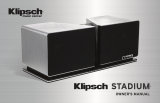 Klipsch Stadium<sup>®</sup> Home Music System 110V CERTIFIED FACTORY REFURBISHED Owner's manual