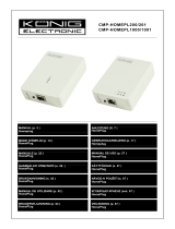 Konig Electronic CMP-HOMEPL200 User manual