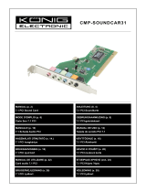 Konig Electronic CMP-SOUNDCAR31 User manual