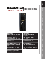 König GAMX360-BACKP3 User manual