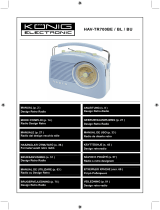 König HAV-TR700 User manual