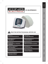 Konig Electronic HC-BLDPRESS10 Owner's manual
