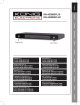 König KN-HDMISPL10 User manual
