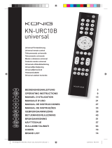 König KN-URC10B Owner's manual