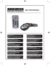 König MP3-FMTRANS40 Specification