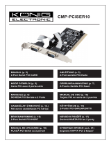 Konig Electronic PCI - 2x RS232 User manual