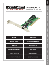 Konig Electronic PCI 10/100 Mbps User manual