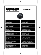 König HAV-DISC22 Owner's manual
