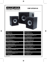 König Speaker Set 2.1 Specification