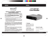 Kraun 3.5” Internal Card Reader User manual