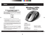 Kraun Wireless 2,4 GHz Laser Mouse User manual