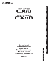 Yamaha EXo8 User manual
