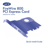 LaCie FireWire 800 Owner's manual