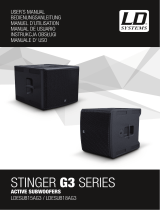 LD Stinger Sub 15A G3 User manual