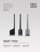 LD Systems Maui P900 W User manual